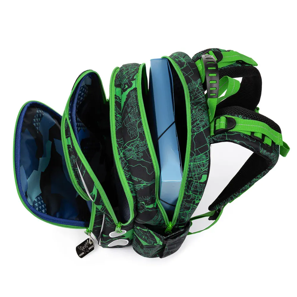 Školní batoh TOPGAL ENDY 20014 vojenský