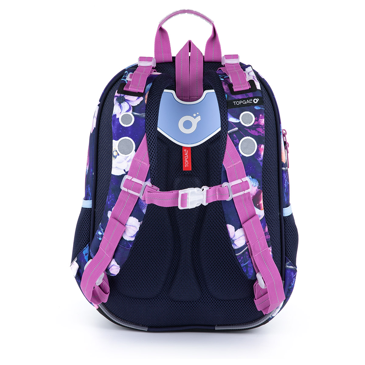 SET Školní batoh s penálem a pláštěnkou TOPGAL ELLY 21004 ptáčci