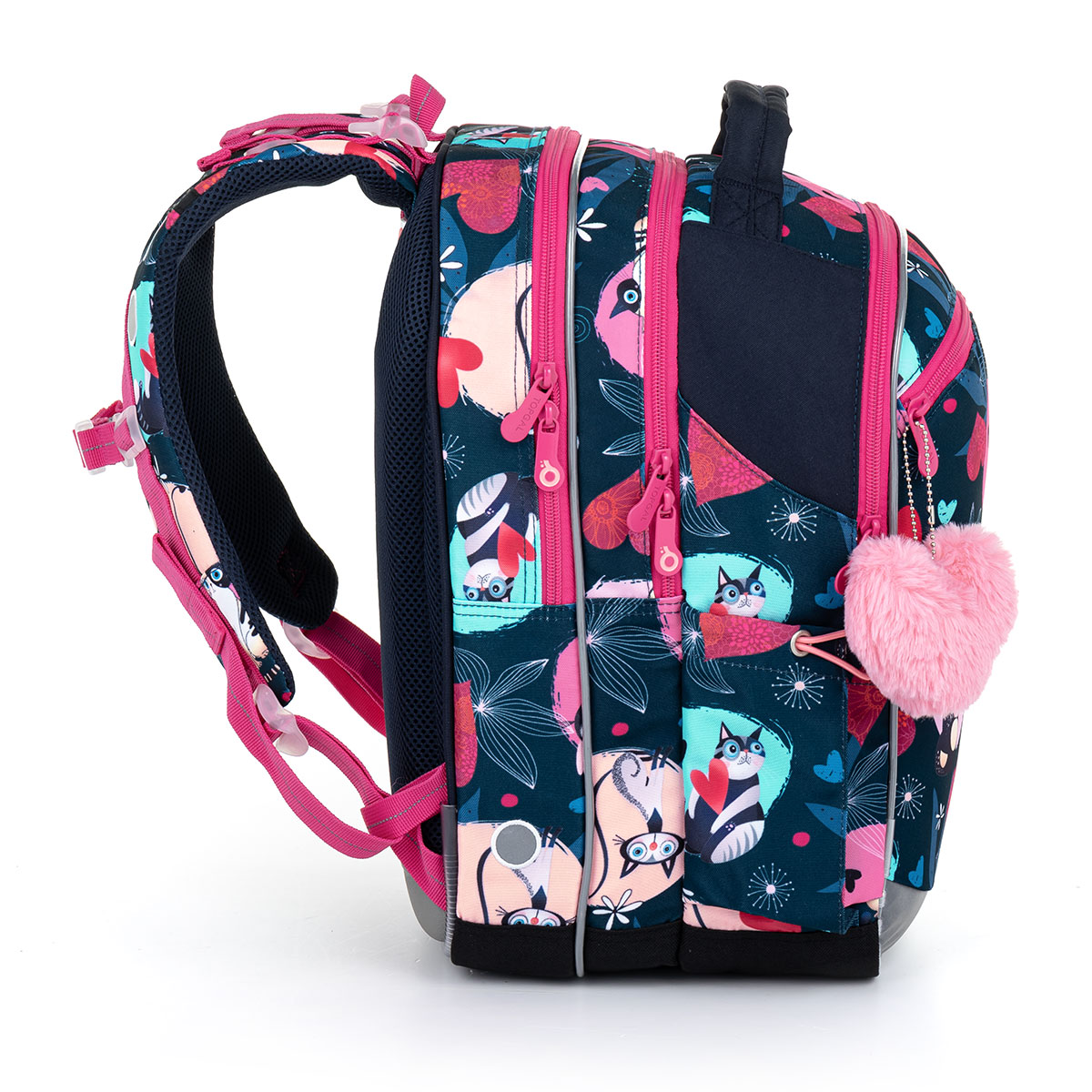 SET Školní batoh s penálem TOPGAL COCO 22054 kočky