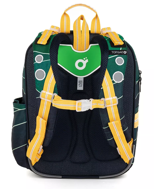 SET Školní batoh s penálem TOPGAL ENDY 23015 se zemědělskými stroji