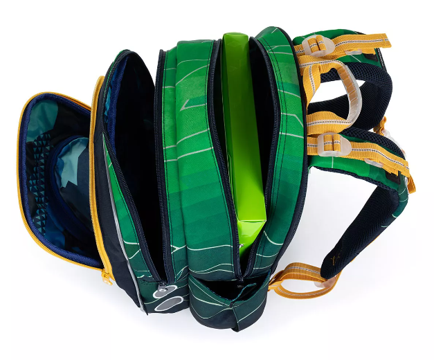 Školní batoh s pláštěnkou TOPGAL ENDY 23015 se zemědělskými stroji