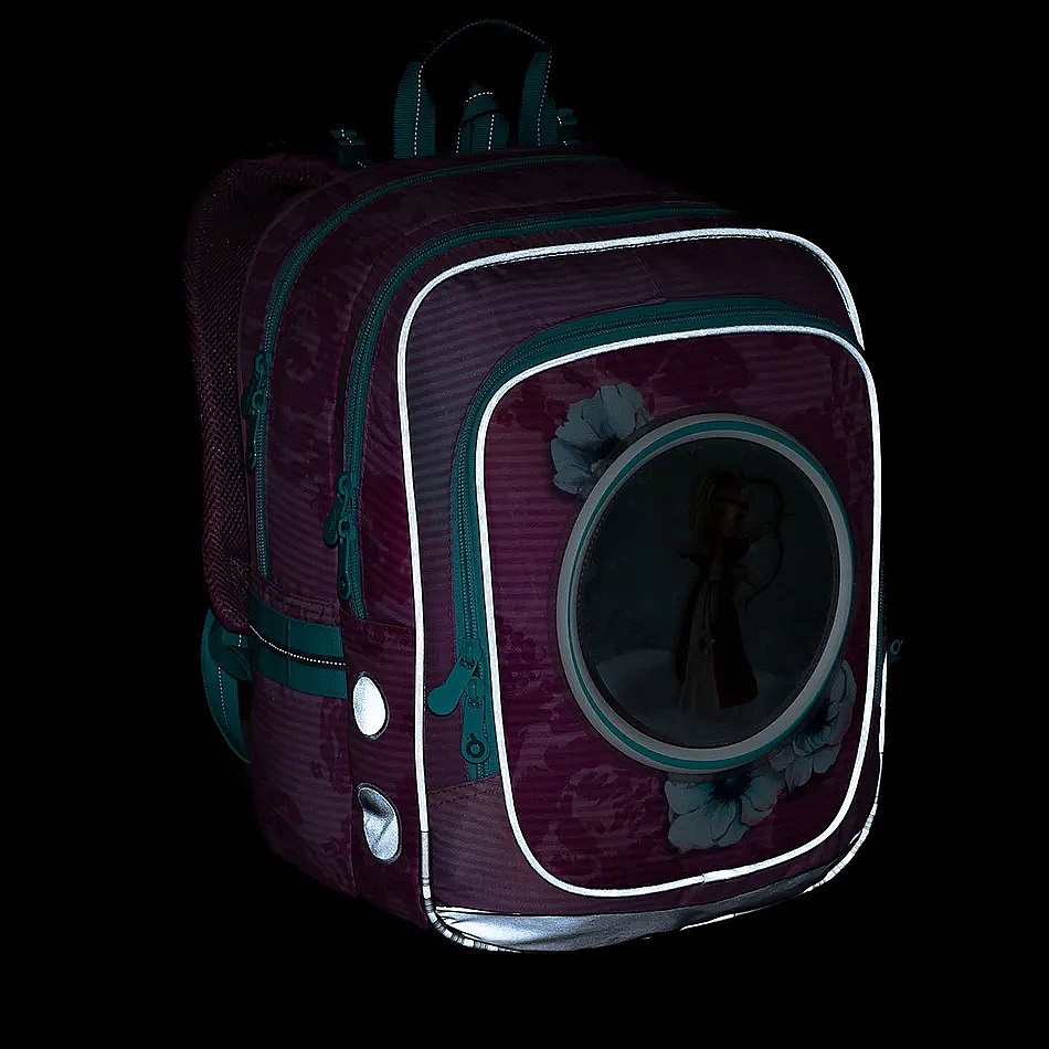 Školní batoh s pláštěnkou TOPGAL ENDY 23005 s princeznami