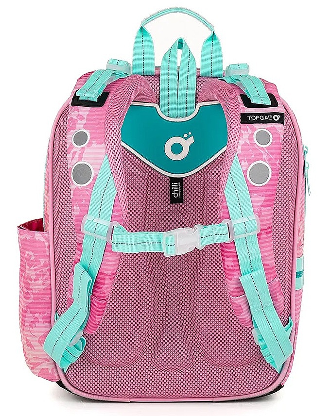 SET Školní batoh s penálem a pláštěnkou TOPGAL ENDY 23005 s princeznami
