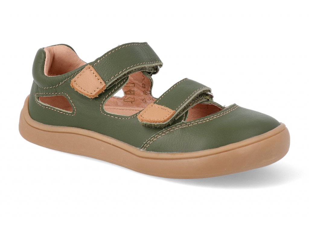 Barefootové kožené sandálky PROTETIKA TERY GREEN