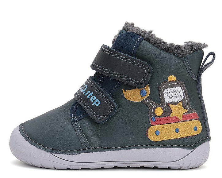 Dětské zimní barefoot boty D.D.step W070-42154