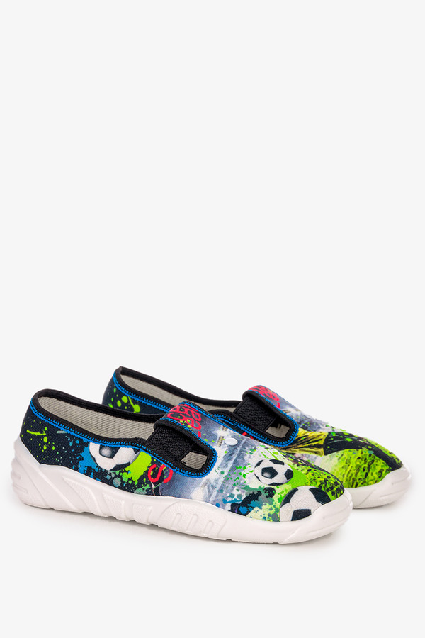 Přezůvky - bačkory ZETPOL s motivem fotbalu
