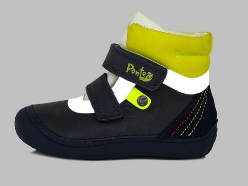 Kotníková kožená obuv Ponte 168A