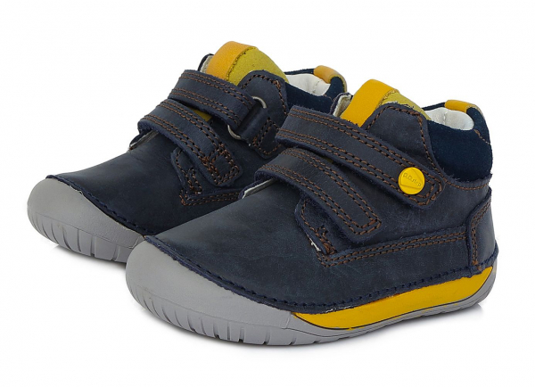 Chlapecké kožené boty D.D.step S070-520 barefoot 