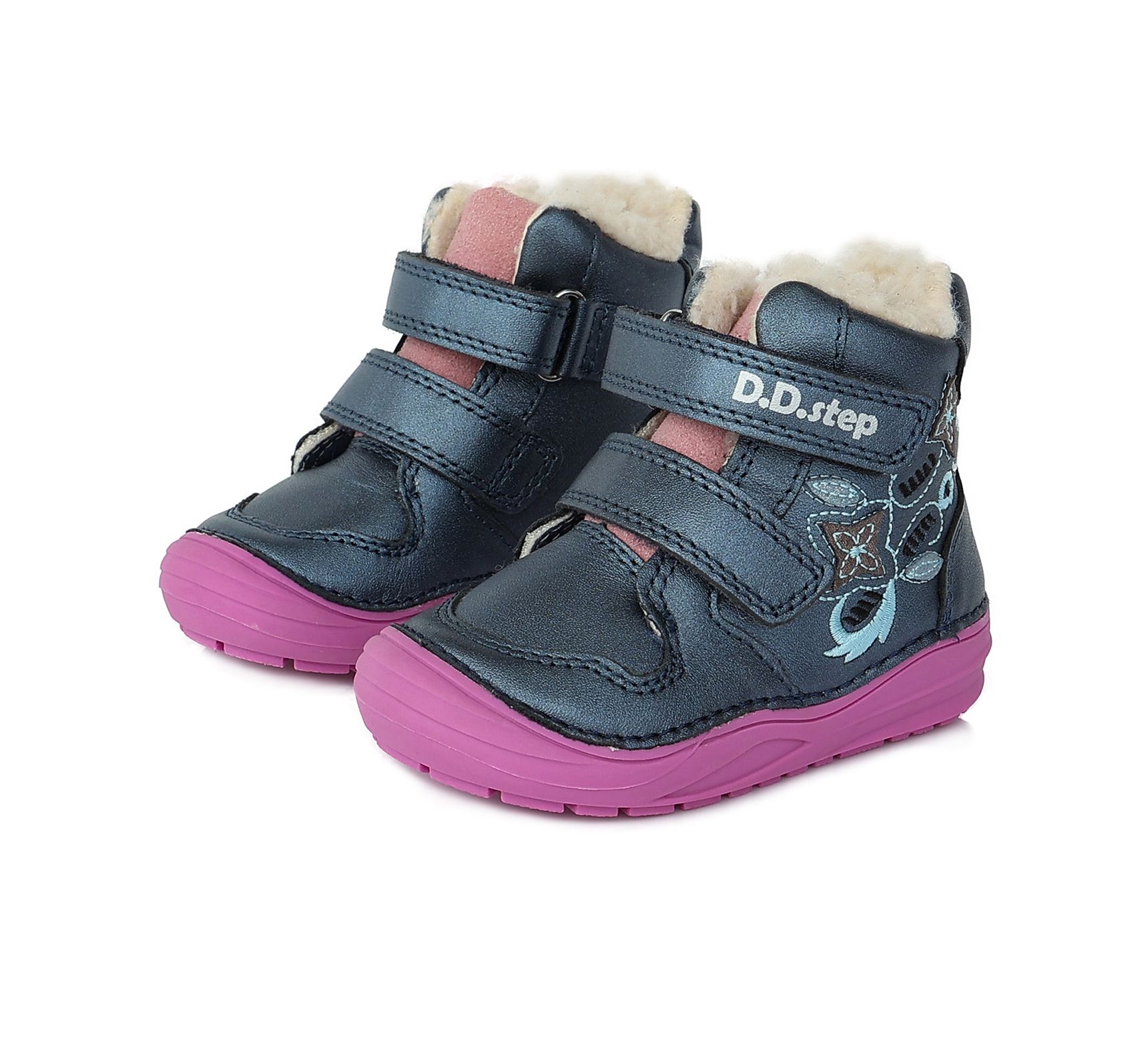 Dívčí zimní obuv D.D.step W071-754