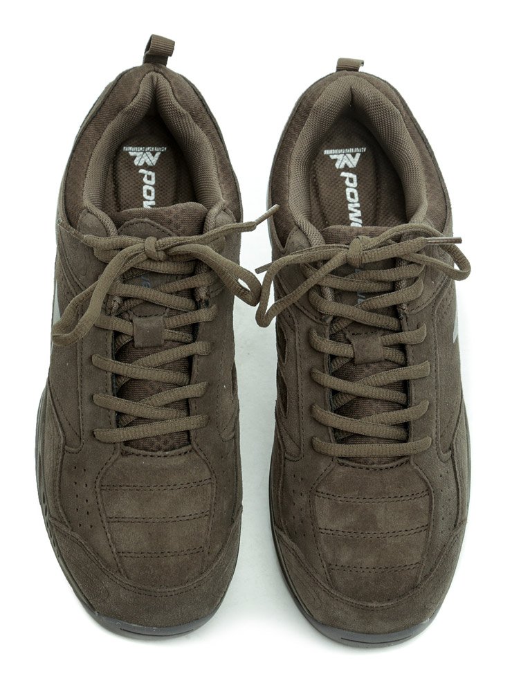 Hnědá kožená obuv POWER 912M