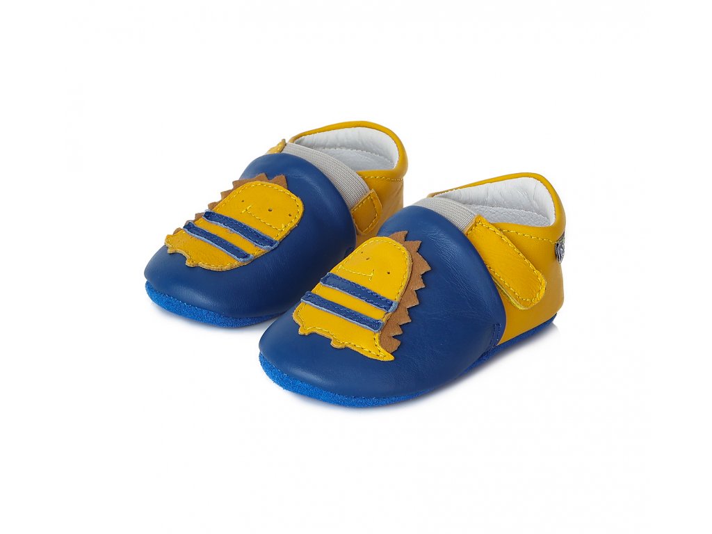 Modré kožené capáčky D.D.step K1596-735