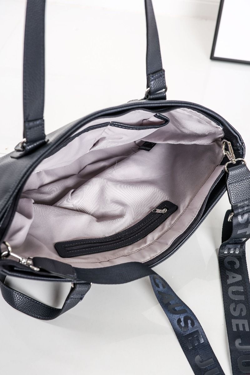 Velká tmavě modrá kabelka Marco Tozzi 61132