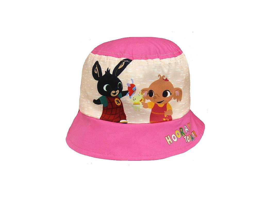 Dívčí bavlněný klobouček BING