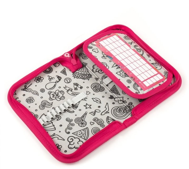 Školní penál - pouzdro TOPGAL PENN 18001 papoušci