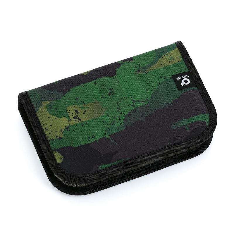 Školní penál - pouzdro TOPGAL PENN 21018 vojenský