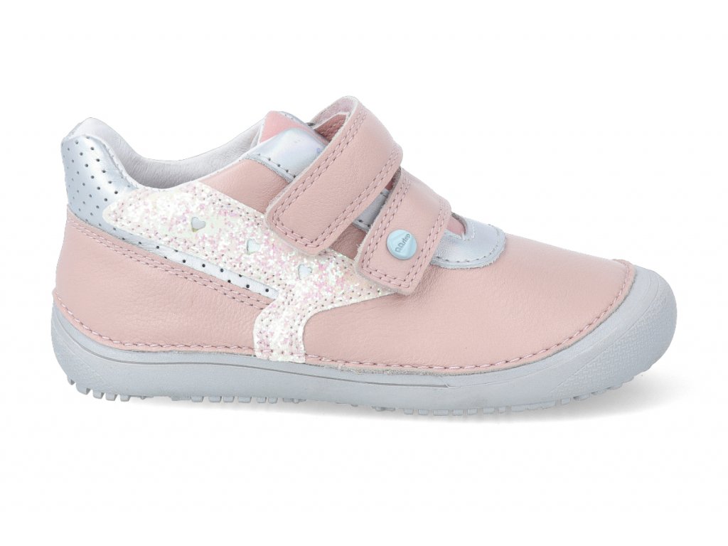 Dívčí kožená obuv D.D.step barefoot S063-43