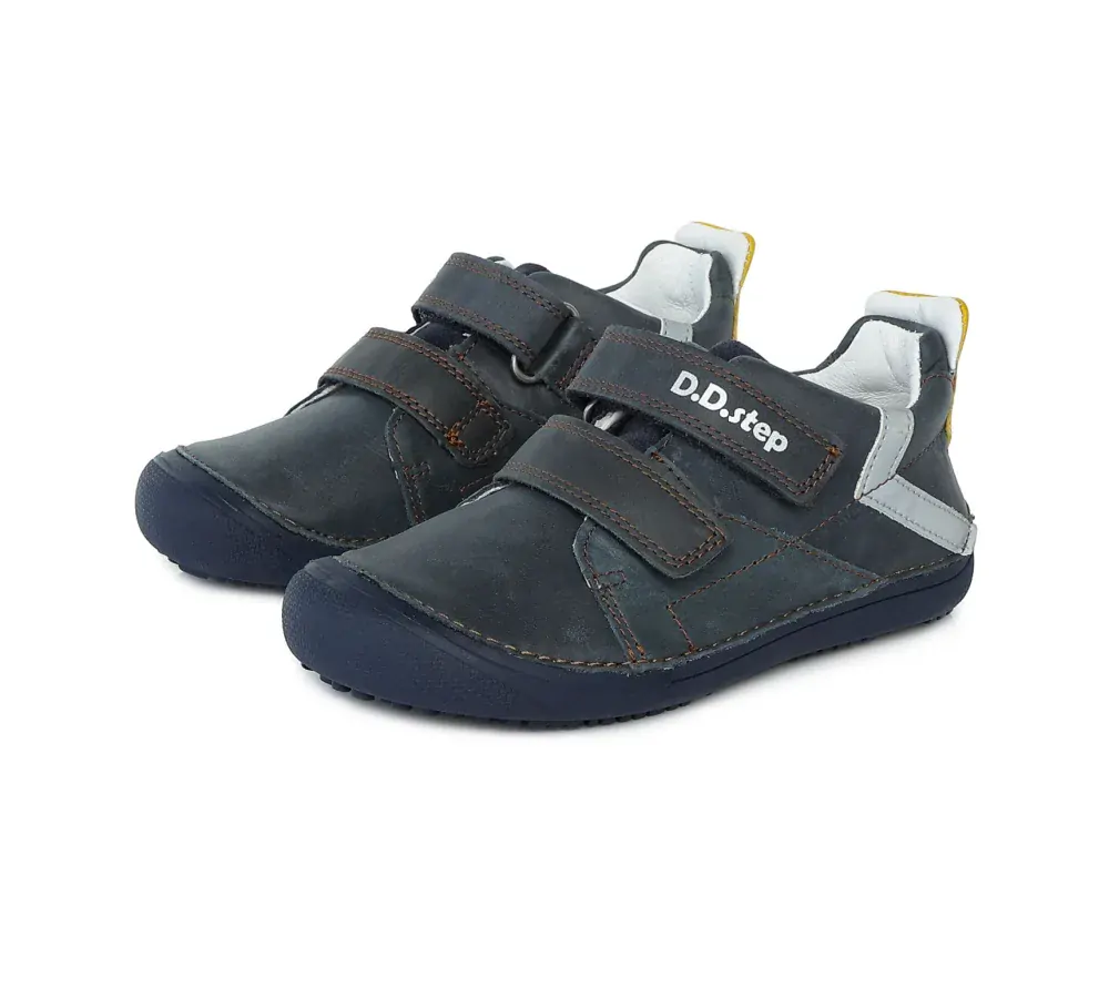 Chlapecká kožená obuv D.D.step barefoot S063-484A