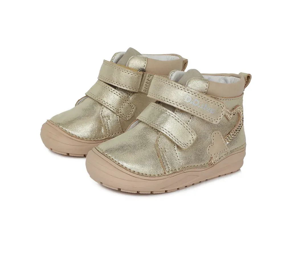 Kotníkové kožené boty D.D.step A071-614