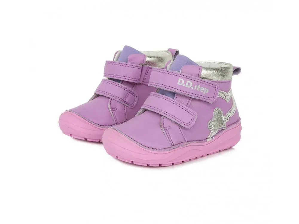 Kotníkové kožené boty D.D.step A071-614A