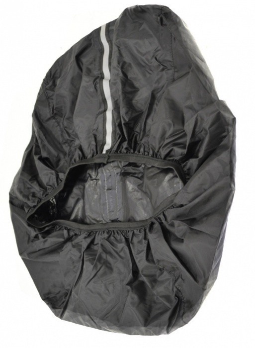 Černá pláštěnka na školní batoh TOPGAL