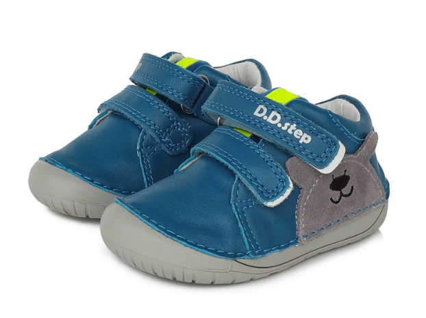 Chlapecké kožené boty D.D.step S070-371 barefoot