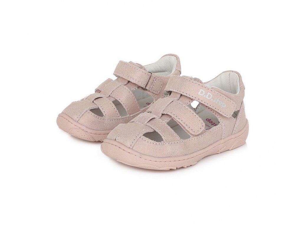 Růžové sandálky D.D.step G077-360 barefoot