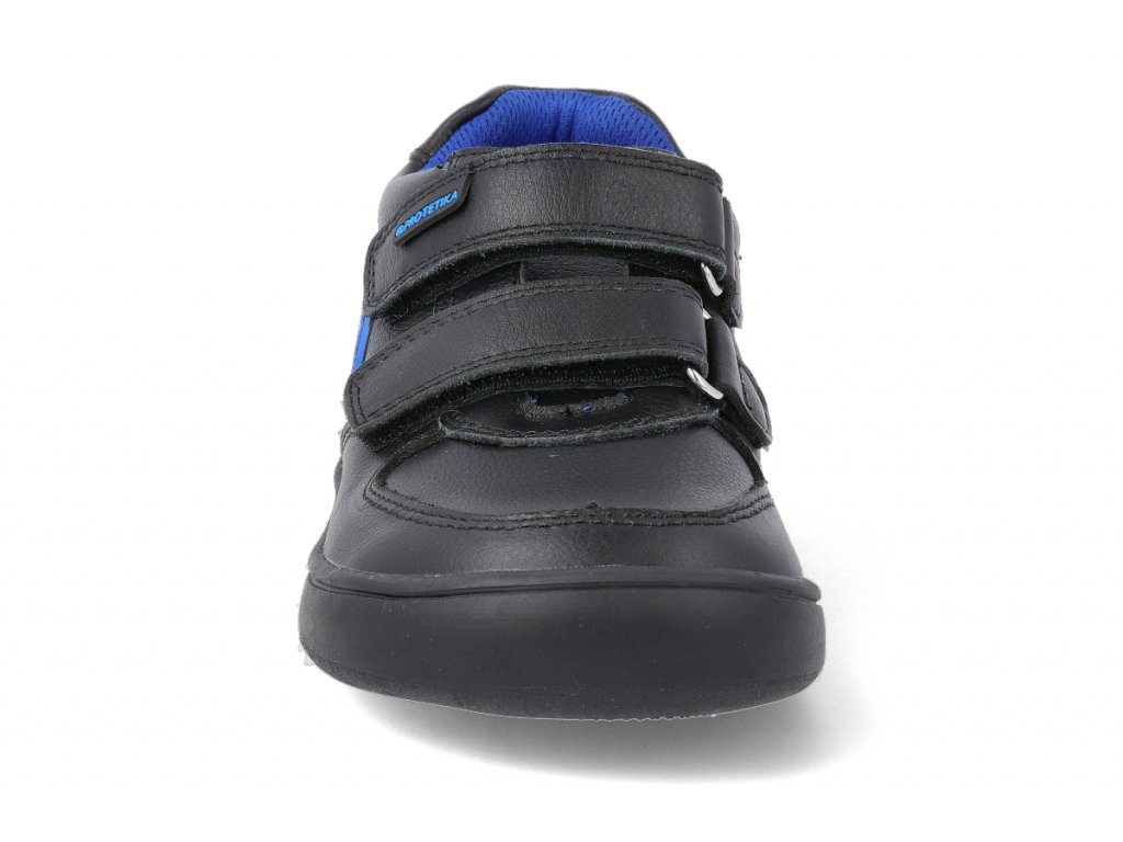 Chlapecké kožené boty PROTETIKA BRENDON BLACK "barefoot"