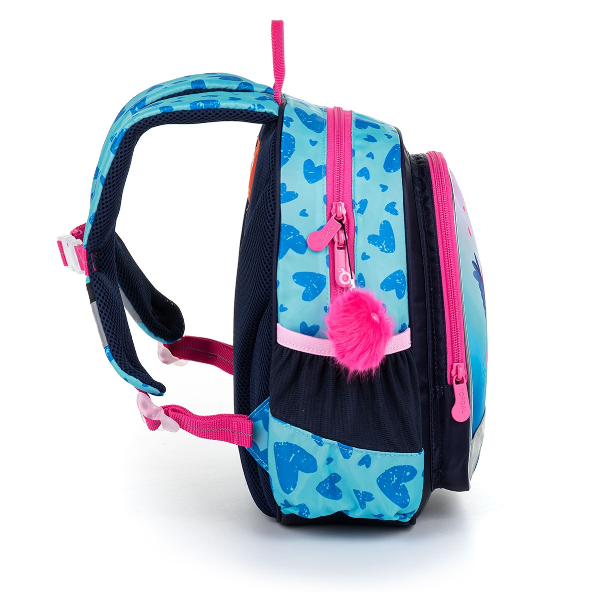 Certifikovaný dívčí batůžek TOPGAL SISI 22057 s ptáčkem