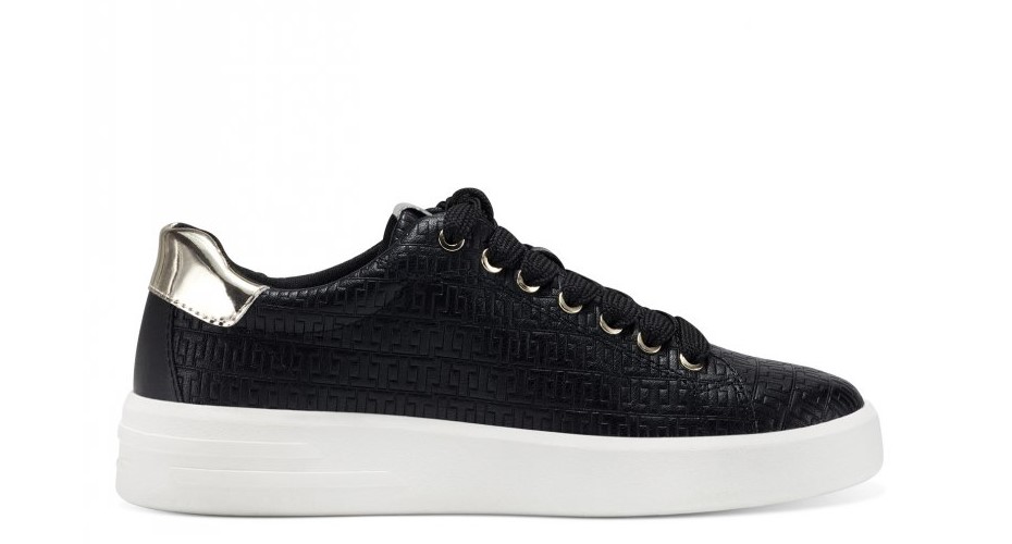 Černé lehké tenisky - sneakersy Tamaris 23750