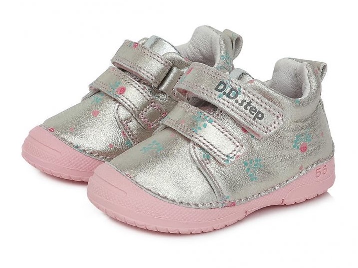 Dívčí stříbrné boty D.D.step S038-339A