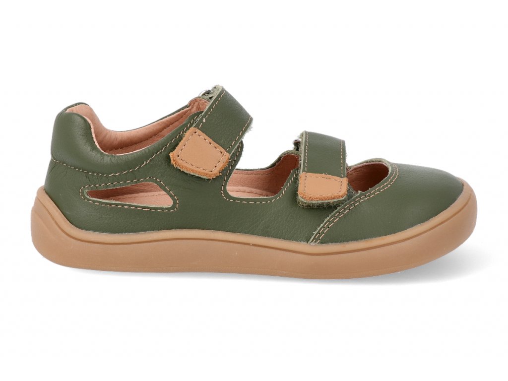 Barefootové kožené sandálky PROTETIKA TERY GREEN