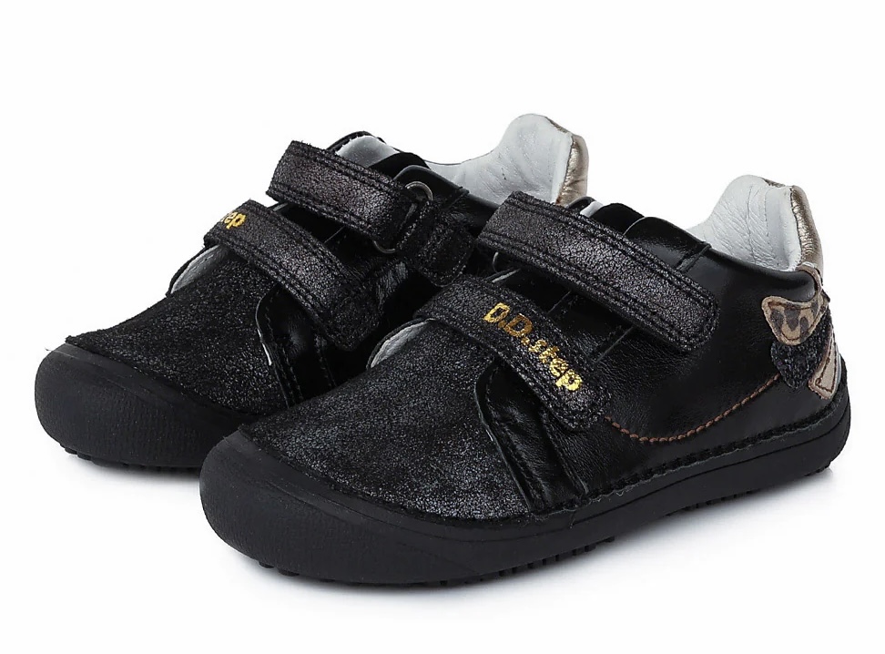 Dívčí barefoot kožené boty D.D.step S063-350A