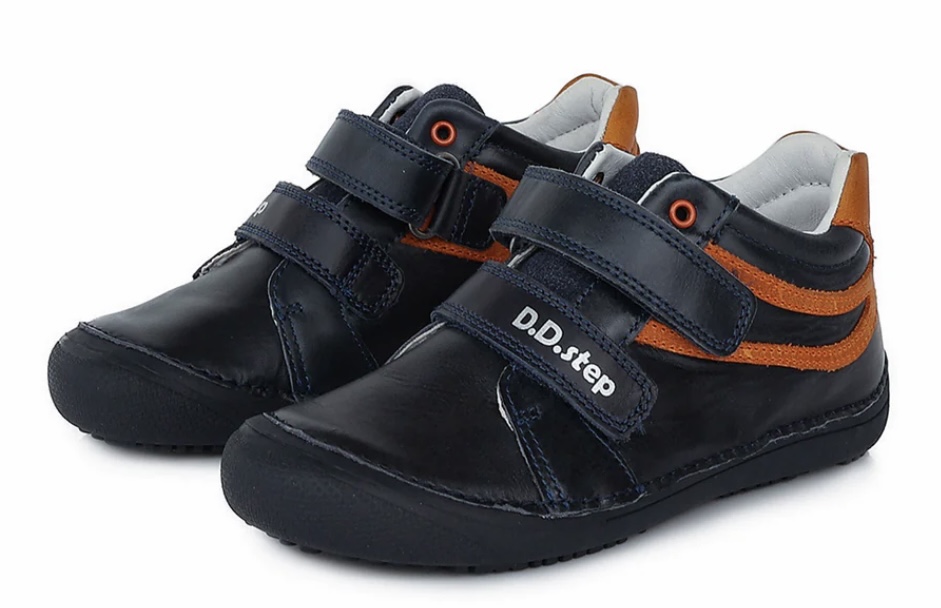 Chlapecká barefoot kožená obuv D.D.step S063-317
