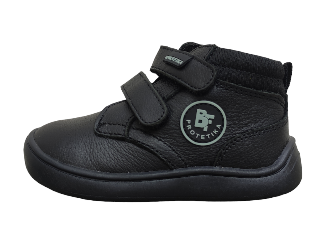 Černé kožené barefoot boty PROTETIKA TENDO NERO