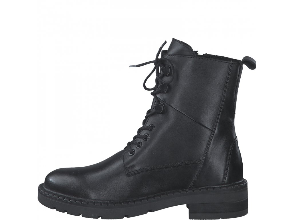 Zimní kožená obuv Marco Tozzi 25201