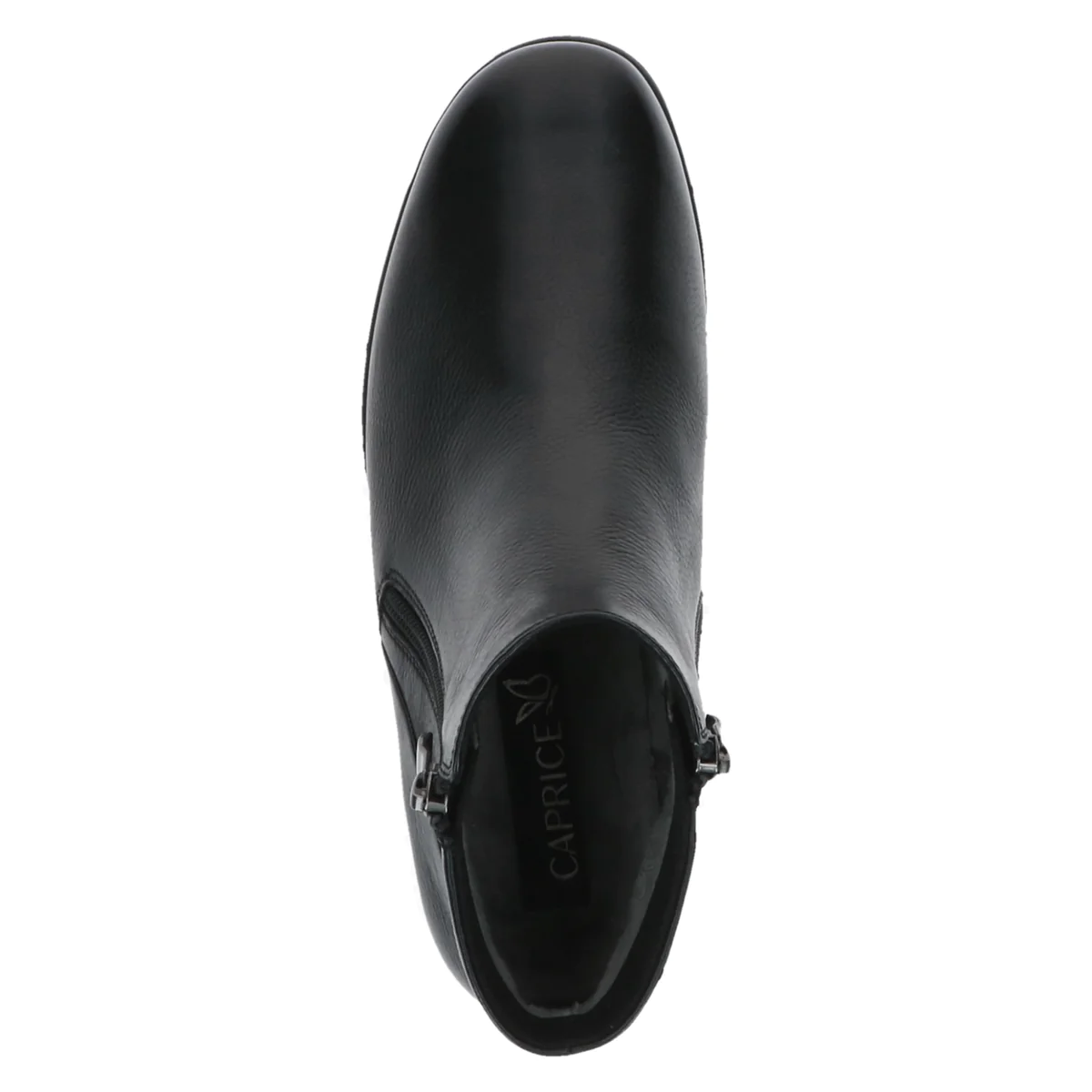 Kožená dámská kotníková obuv CAPRICE 25305 širší střih H
