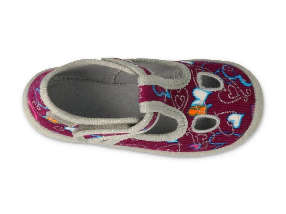 Dívčí bačkůrky - přezůvky BEFADO 630P002