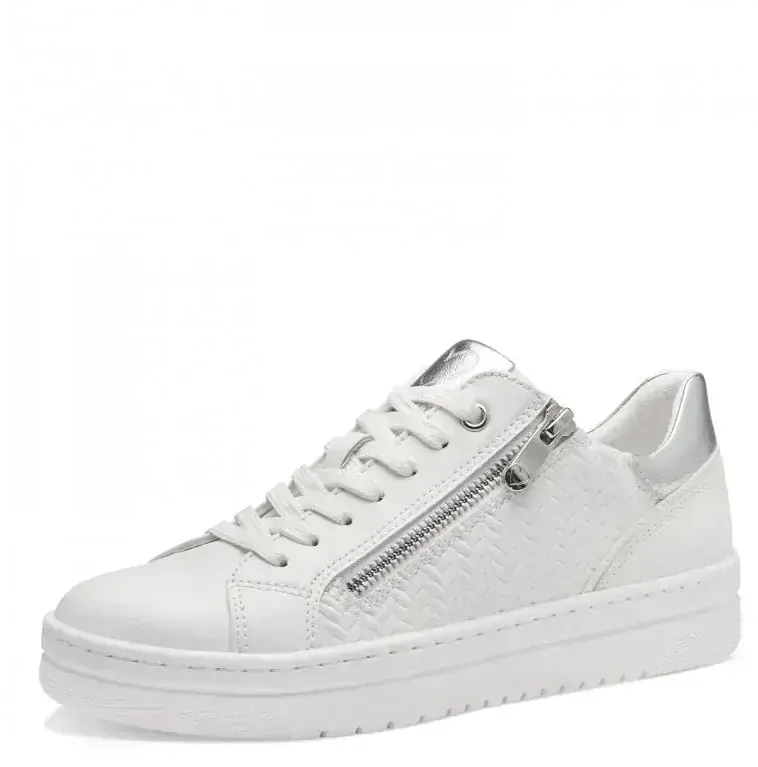 Bílé lehké tenisky - sneakers MARCO TOZZI 23718