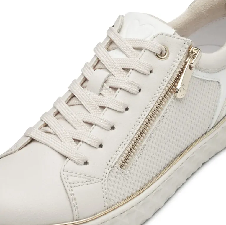 Lehké béžové sneakersy Marco Tozzi 23709