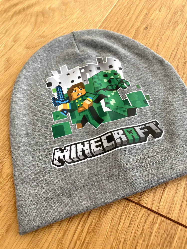 Bavlněná čepice Minecraft