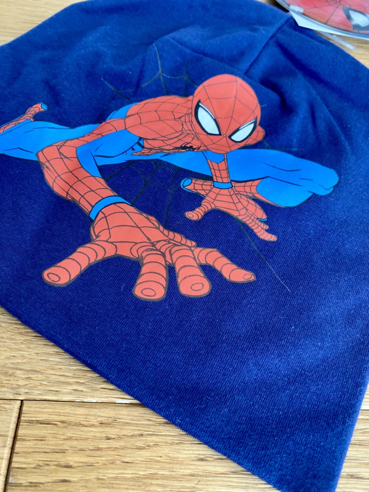 Bavlněná čepice Spiderman
