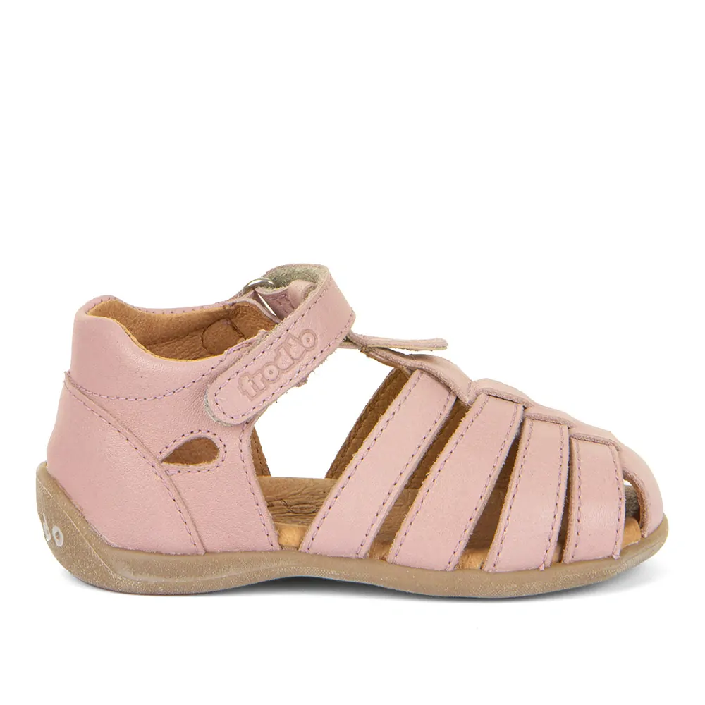 Růžové kožené sandály Froddo G2150191