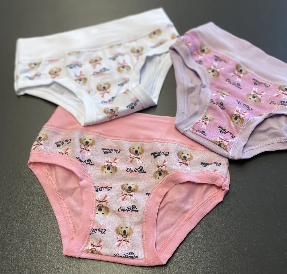 Dívčí kalhotky Emy s pejsky