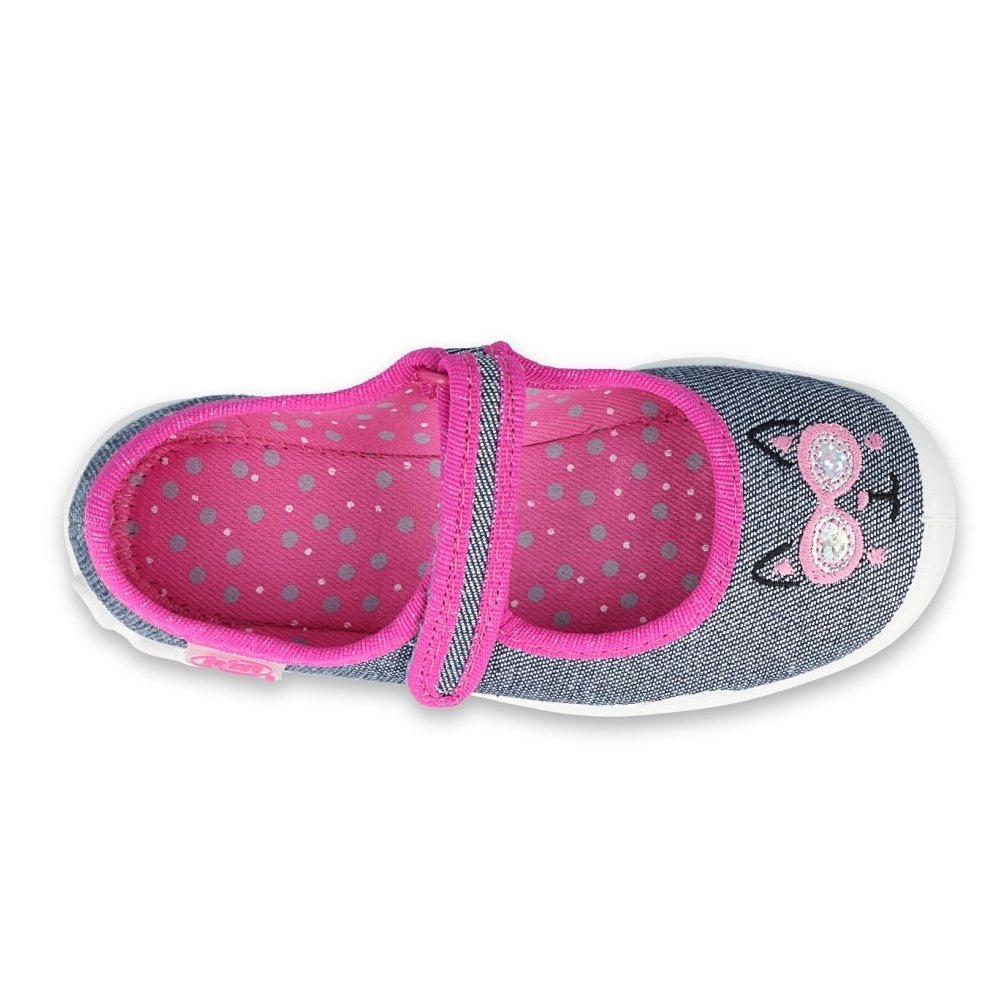 Dívčí balerínky - přezůvky BEFADO 114X422