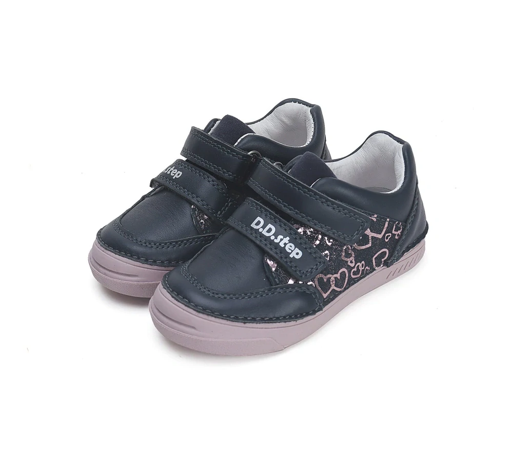  Dívčí kožená obuv D.D.step S040-42263D