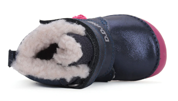 Dívčí zimní barefoot boty D.D.step W070-42110A