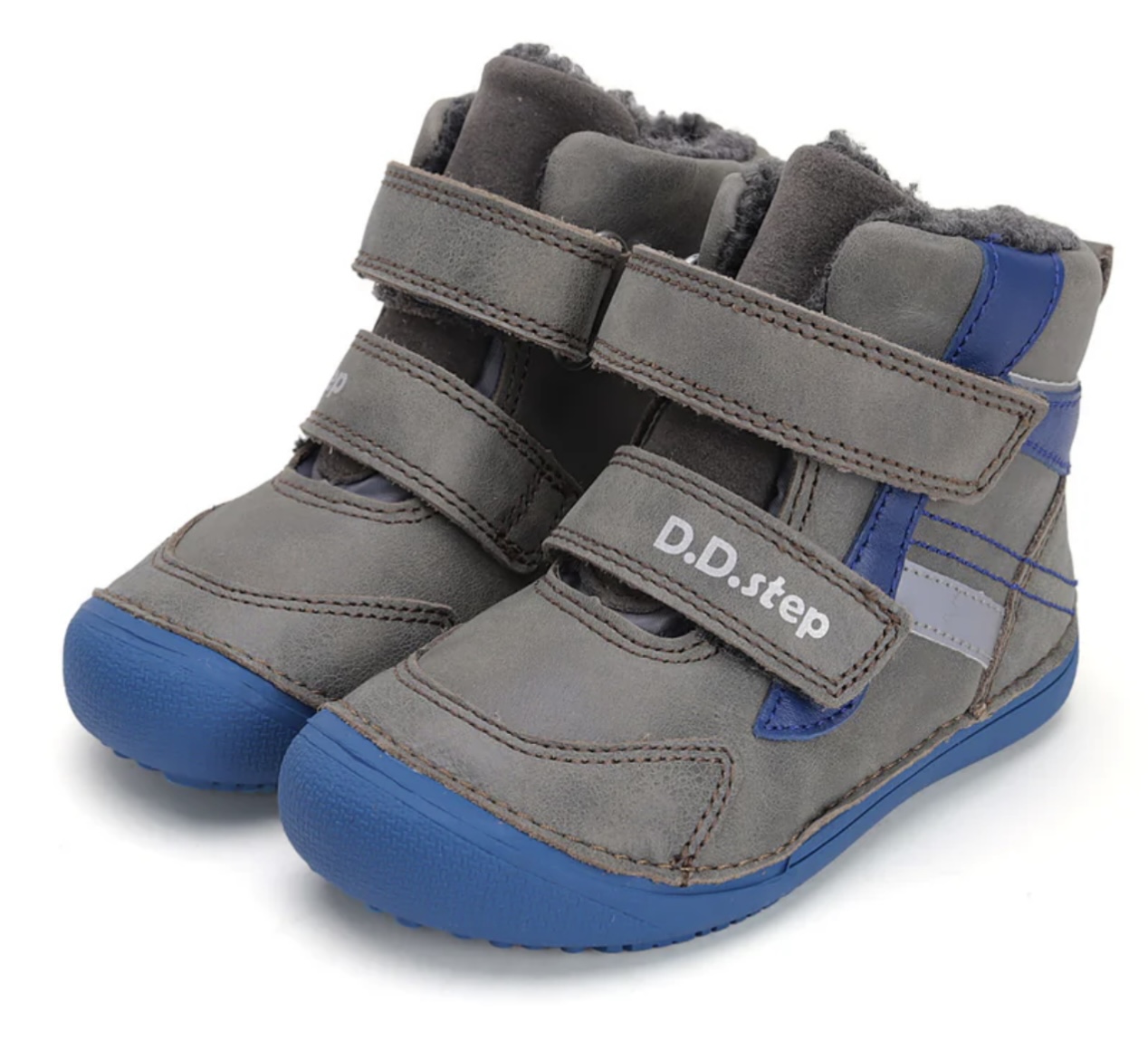 Chlapecká barefoot zimní obuv D.D.step W063-42254