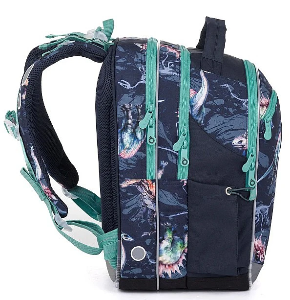 SET Školní batoh s penálem TOPGAL COCO 25016 dinosauři