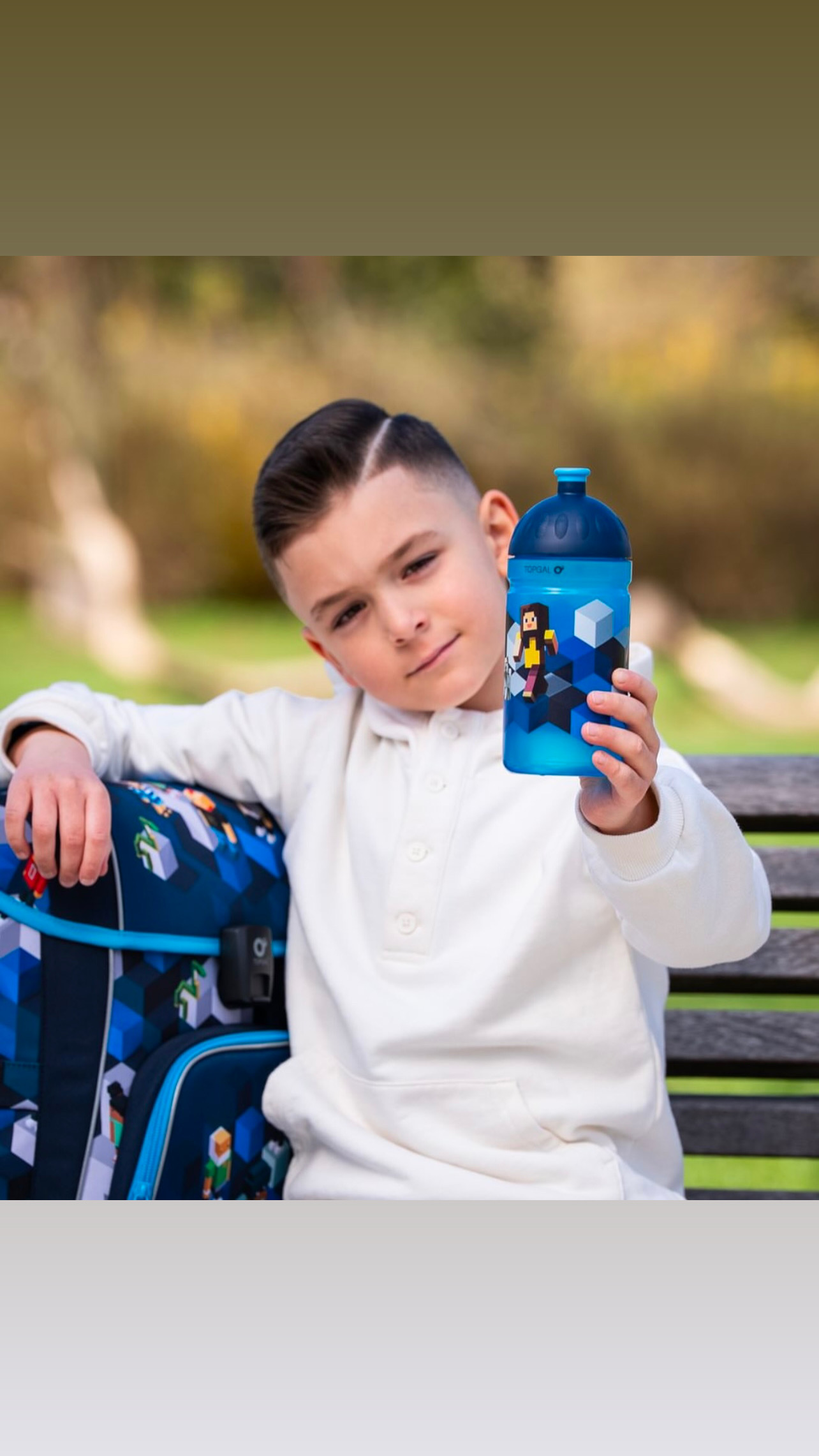 Lahev na pití Topgal ZIVA 25072 minecraft