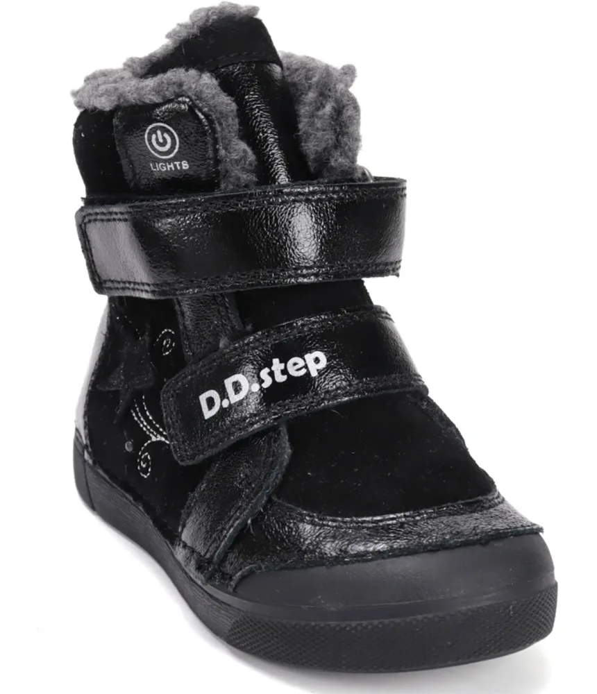 Zimní blikací boty W068-52998B